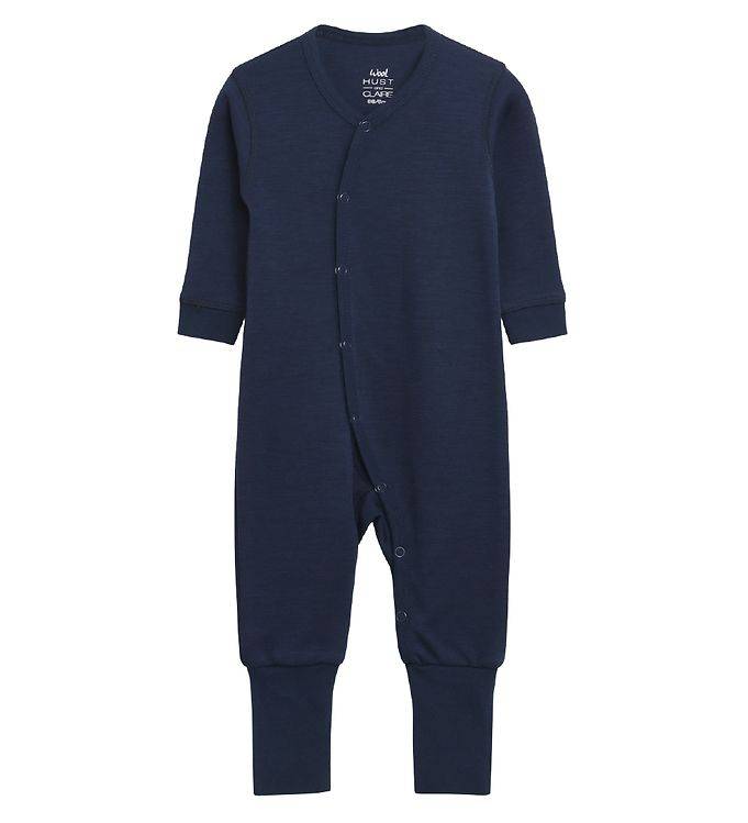 Hust and Claire Heldragt l/æ - Mobi - Uld - Navy - Hust and Claire - 4 år (104) - Heldragt