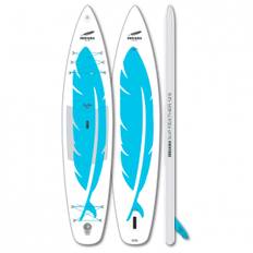 Indiana 12'6 Feather Inflatable SUP-bräda Storlek 381 x 81,3 x 15 cm Färg white / blue