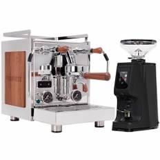 Profitec Pro 600 Devils Edition Valnøddetræ Espressomaskine Inkl. Eureka Atom Touch 65 Espressokværn