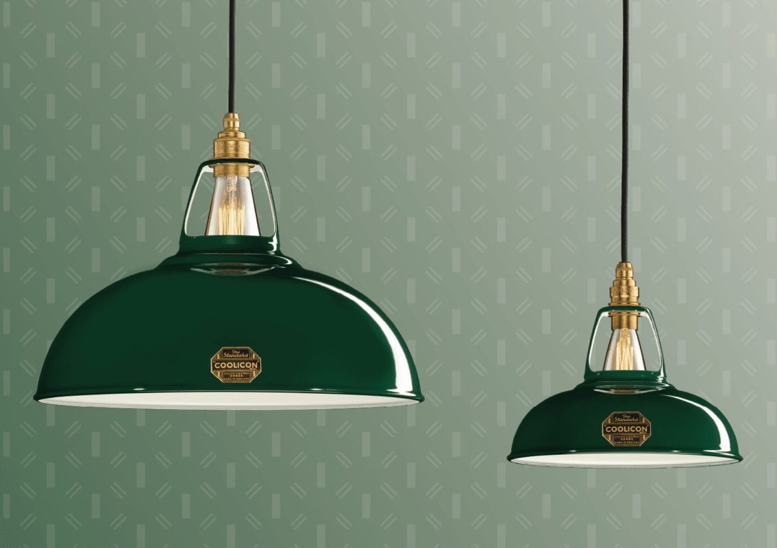 Coolicon Classic lampe Original Green Ø22,9 cm.