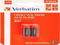 (ComputerSalg) Verbatim - Batteri 2 x A23 - alkaliskt