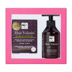 New Nordic - Hair Volume Gaveæske - Hair Volume 30 tab + Shampoo 250 ml