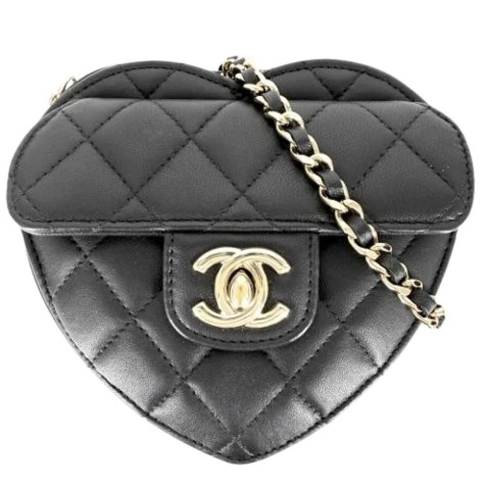 Chanel Vintage Pre-owned Laeder chanel-tasker - Vintage - Dame - Sort - ONE SIZE -