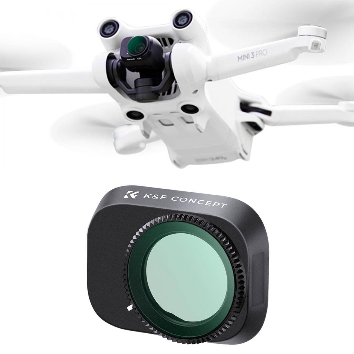 KENTFAITH DJI Drone Mini 3 Pro & Mini 3 CPL Filter HD, Single-sided Anti-reflection Green Film, Waterproof and Scratch-resistant