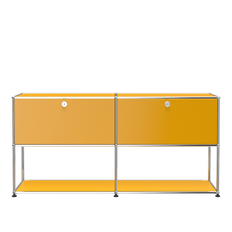 USM - USM Haller Credenza F2 - Golden Yellow - Sideboards - Fritz Haller,Paul Schärer - Gul - Metal