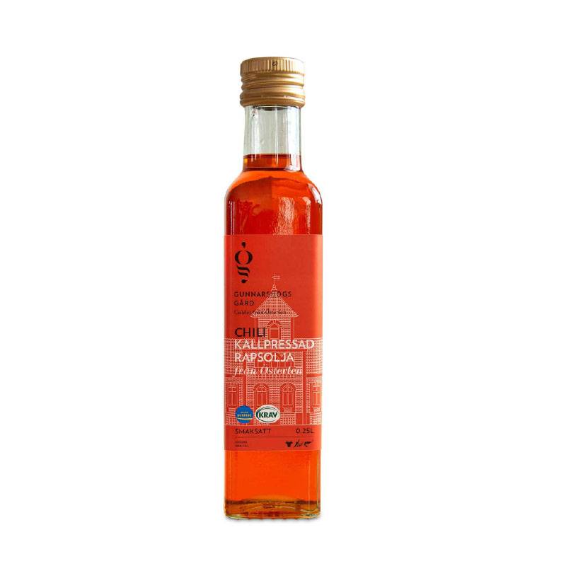 Rapsolja Chili KRAV, 250ml