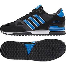 adidas Originals ZX 750 M18260 Unisex - Erwachsene Laufschuhe, Schwarz (Black 1 / Bluebird / Running White Ftw), 44