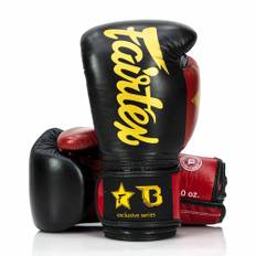 Fairtex boksehandsker "FXB V2" Black/Red/Gold 16 oz