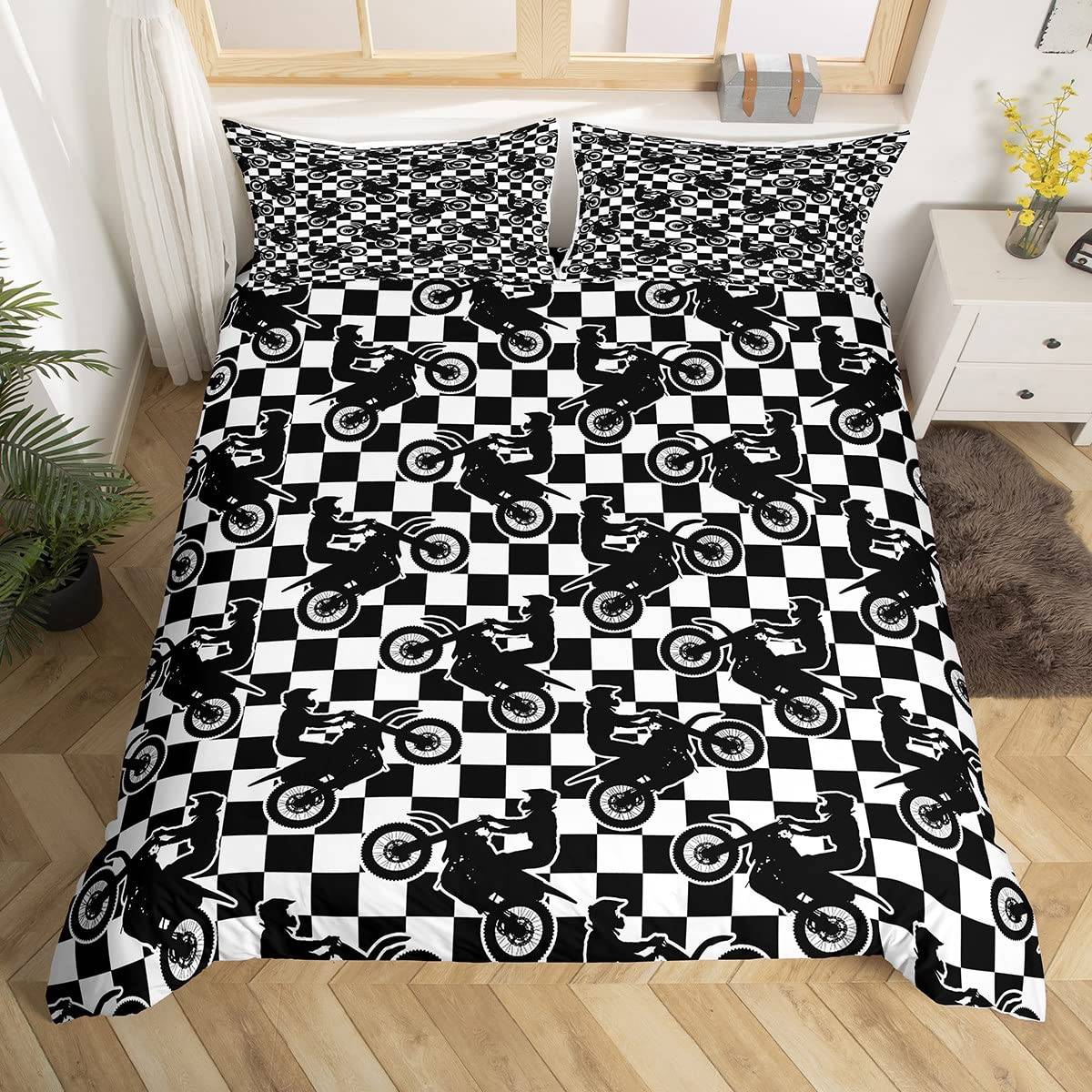 Barn Pojkar Grön Sopbil Kung Drottning Påslakan Sopbil Täcke Överdrag Fordon Bil Sängkläder Set Polyester Quiltöverdrag 173x218cm 2pcs
