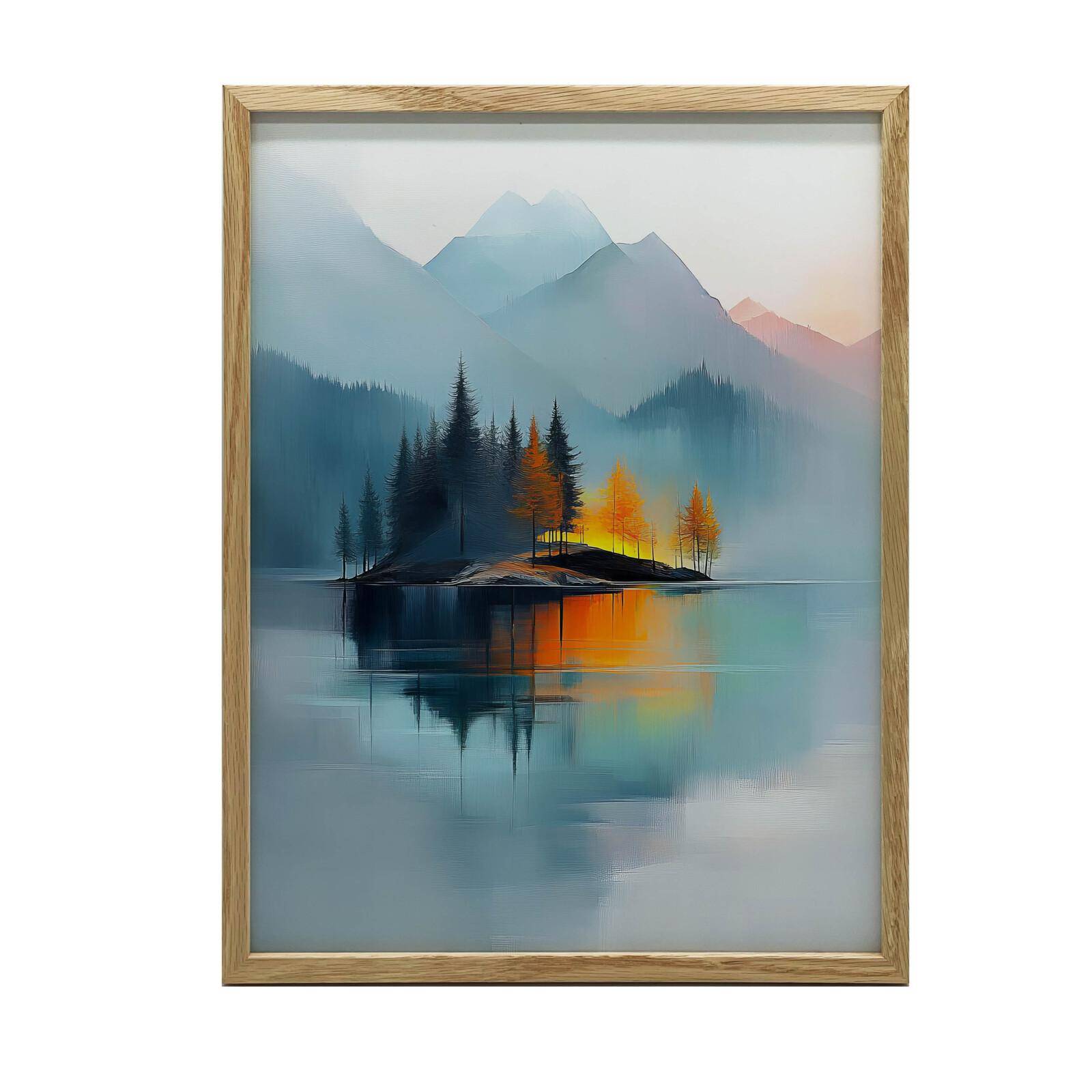 Oasis of Peace Oasis of Peace, 40X50 Cm, Frameless, Matte Paper 230 Gsm 46