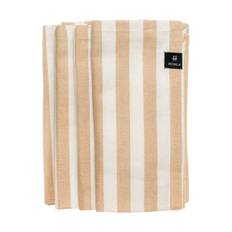 Himla Bretagne tygservett 50x50 cm 4-pack Wheat - Beige