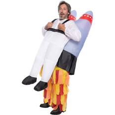Oppustelig Rumraket Kostume