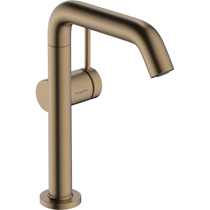 Tvättställsblandare Hansgrohe Tecturis S Fine 210 CoolStart med Svängbar Pip och Push-open Ventil