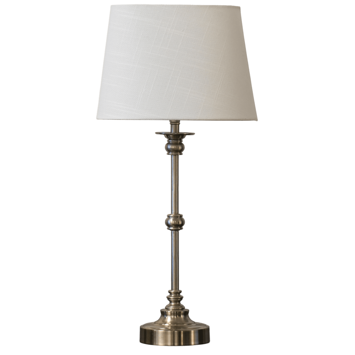 Lampan - Axel Mini 50cm - Bordslampa - Silver/offwhite