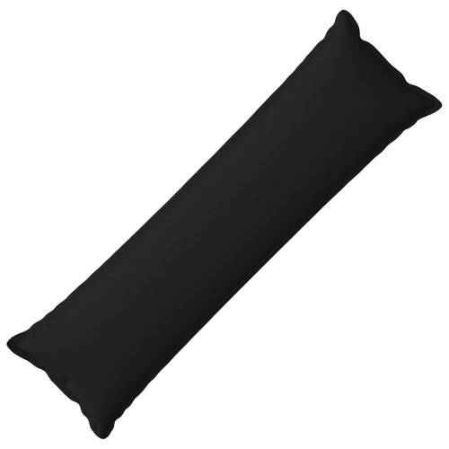 Kudde med kudde HOUTEN Svart 40 x 145 cm Faux Linne