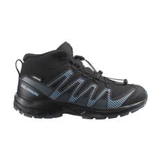 Salomon Youth XA Pro V8 Mid CSWP vandrestøvle, junior (Black / Neptune)