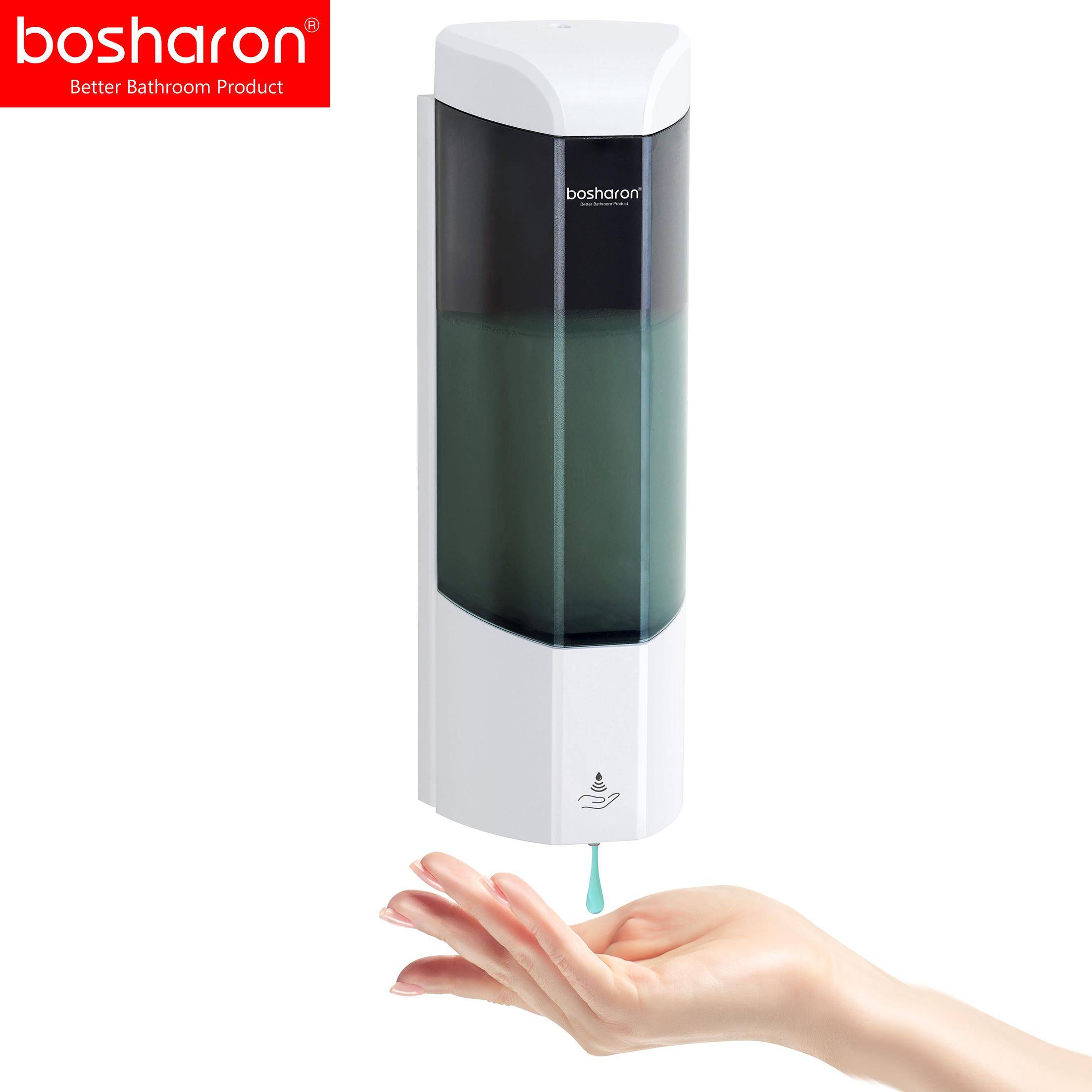 Automatisk Väggmonterad Tvåldispenser 700ML Handvätska Skumdispenser Plast Beröringsfri Smart Automatisk Sensor Desinfektionsmedeldispenser