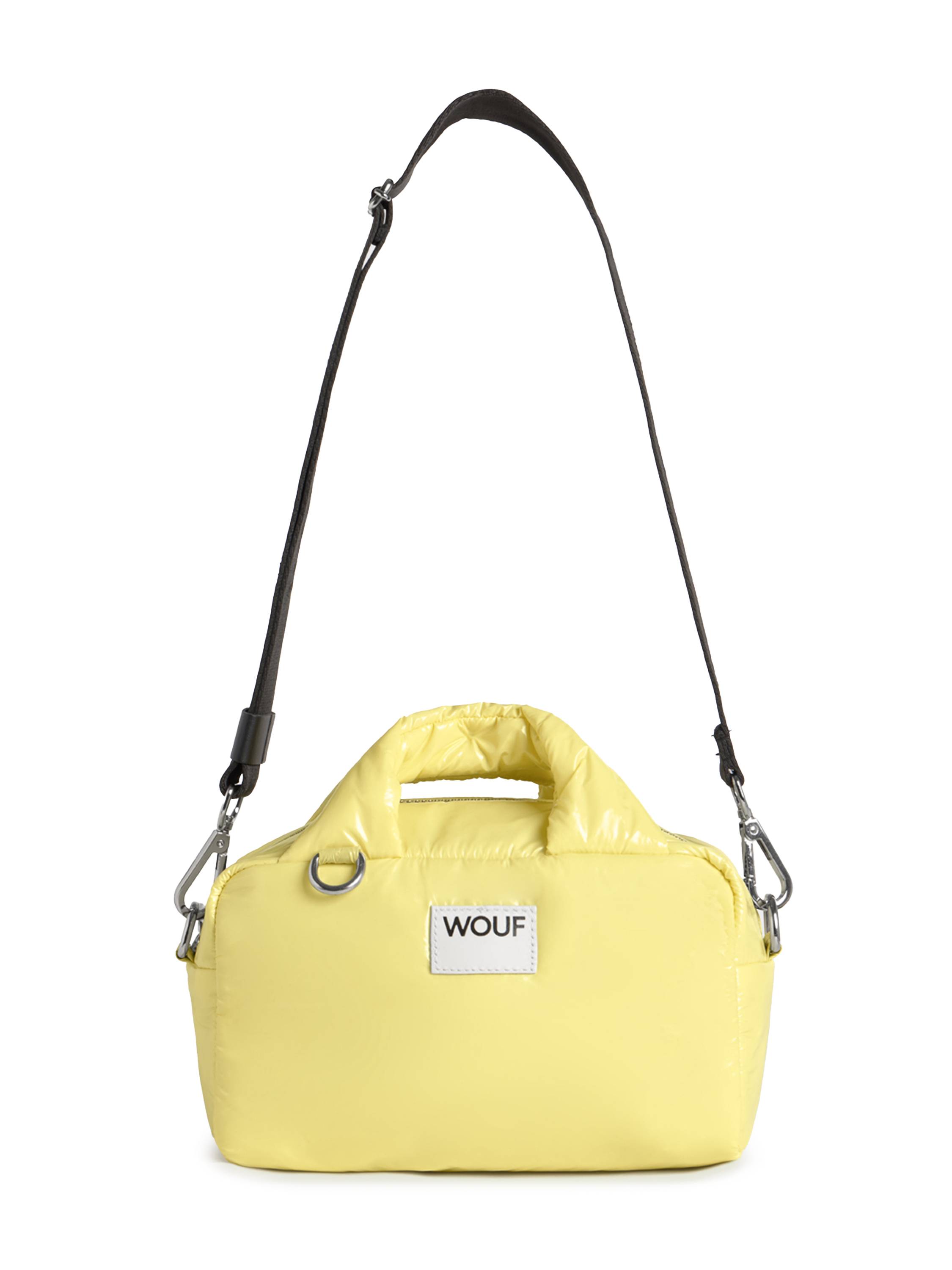 Wouf Glossy Håndtaske 20 cm  Gul