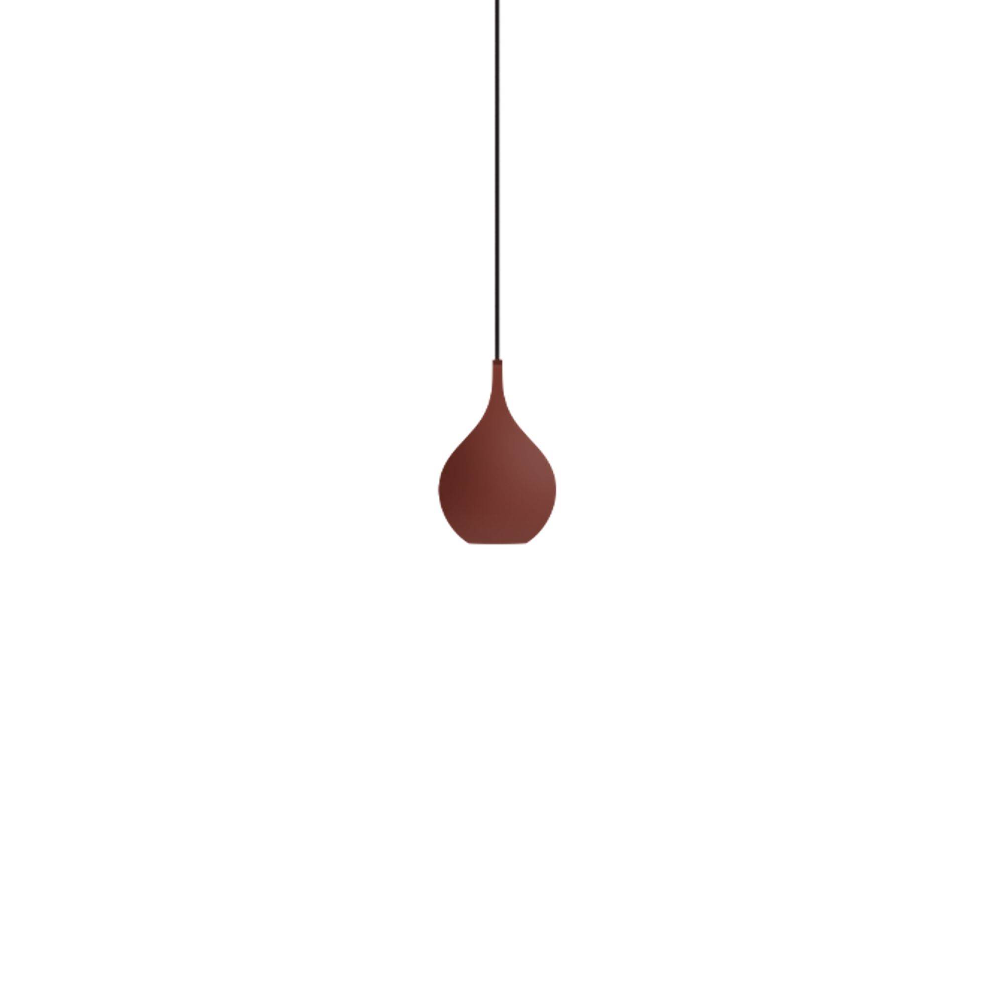 Biba Drop Pendel Mat Terracotta.
