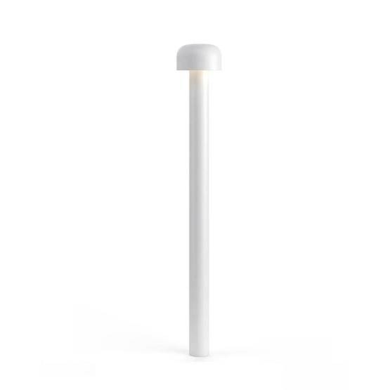 Bellhop Bollard H850 udendørs pullert, hvid