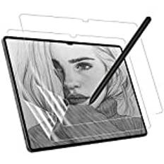 MoKo 2-Pack Matte Screen Protector for Samsung Galaxy Tab S10 Ultra 14.6" 2024, Paper-Feeling Anti-Glare Case-Friendly PET Film for Samsung Galaxy Tab S9 Ultra/S8 Ultra, Drawing Notetaking with S-Pen