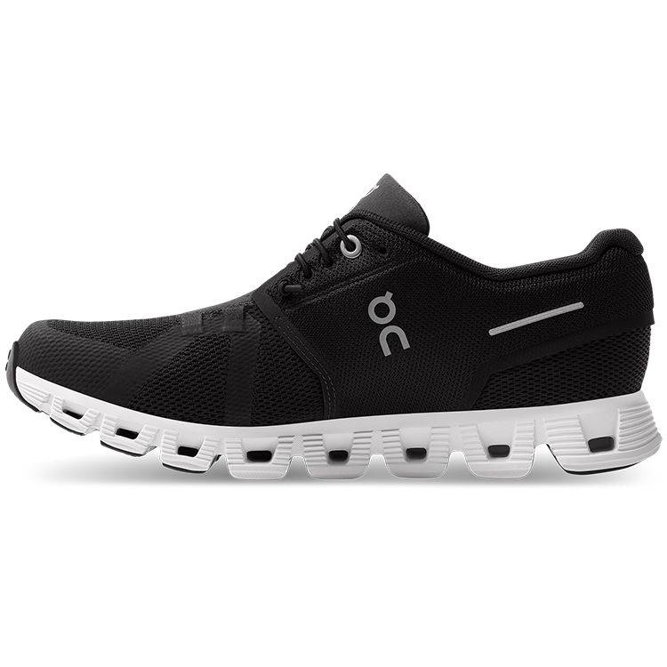 ON Cloud 5 Svart Vit Dam Sneakers 59.98904 37.5