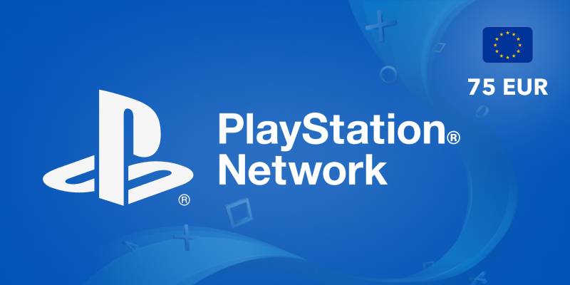 PlayStation Network Gift Card 75 EUR - Standard
