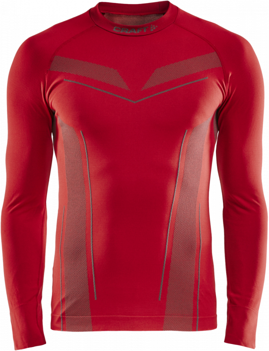 Craft Pro Control Seamless Jersey Junior - Rød & Grey - 158/164