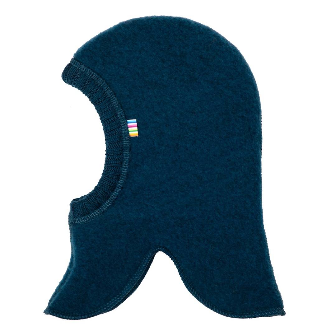 Joha Balaclava I Blød Uld Dark Turquoise Dark Turquoise-41 cm Blå 41 cm Drenge, Piger