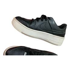 Nike Air Force 1 leather trainers