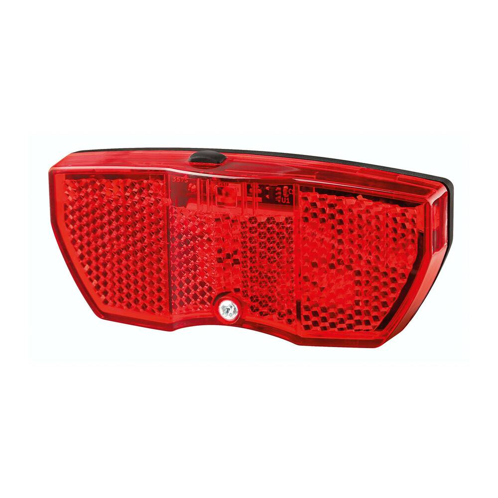 Cykelbaglygte LED - Kraftig Rød LED - Med refleks & 2 lys funktioner