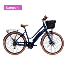 Lifebike C-mute Mittmotor Uni Lux G12 Blå Elcykel Klassisk 2025
