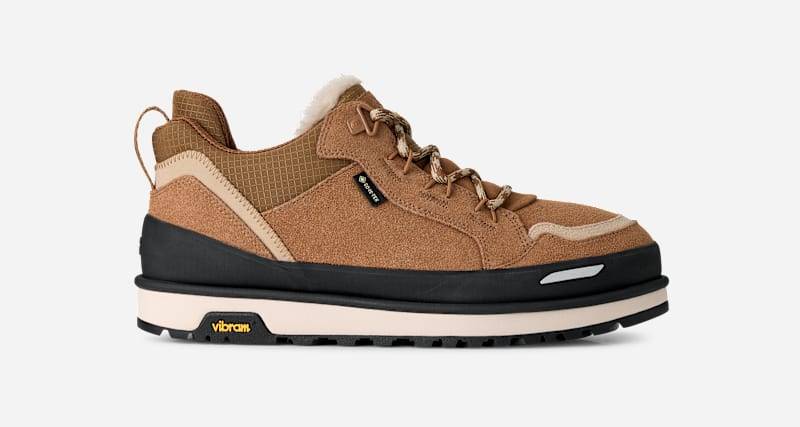 UGG® Lowmel Guard GTX Trainer in Brown, Size 12, Polyester/Wool - Chestnut