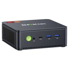 GMKtec M5 AMD Ryzen 7 5700U Mini PC - 16GB DDR4 RAM, 512GB SSD, 4xUSB-A, USB-C, HDMI, Windows Pro - Sort