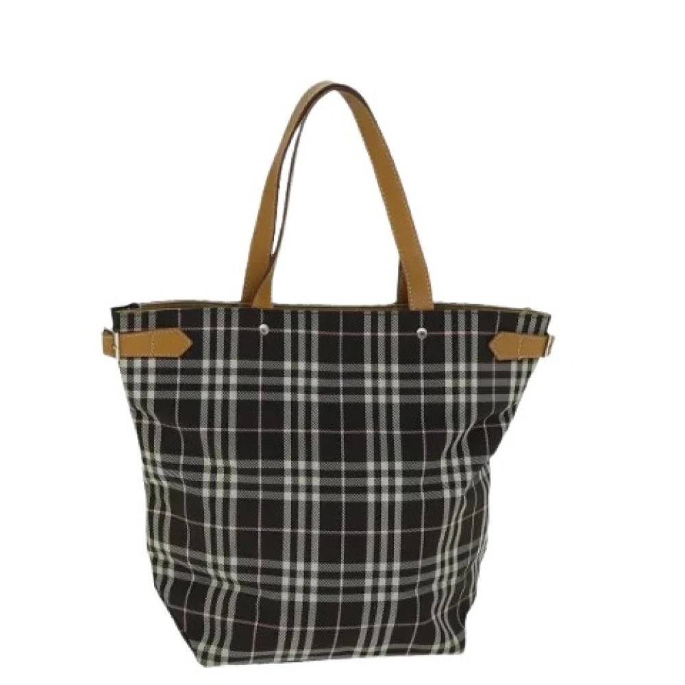 Burberry Vintage Pre-owned Vintage Tote Bag - Vintage - Dame - Sort - ONE SIZE - Nylon