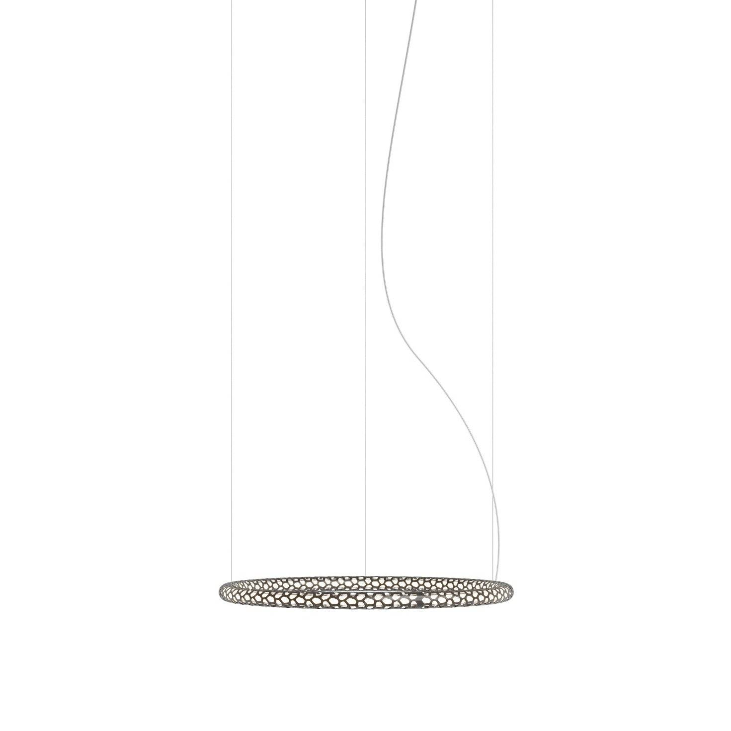 Squiggle Round pendel fra Rotaliana - Squiggle H2 Ø 101 cm / Mat sort / DALI-lyskontrol