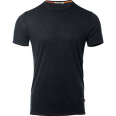 Aclima Men's LightWool T-shirt Round Neck Jet Black, M