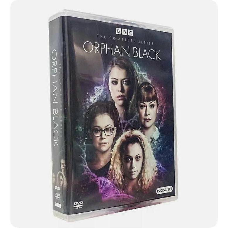 ORPHAN BLACK Hela serien Säsong 1-5 ( DVD 2017 15-disc boxset )