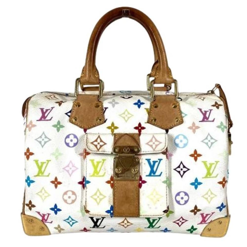 Louis Vuitton Vintage Pre-owned Vintage Håndtaske - Vintage - Dame - Flerfarvet - ONE SIZE - Tyl