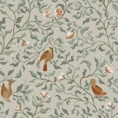 Duro Tapetprov, Josefin 534-01P Flora, Beige, L,