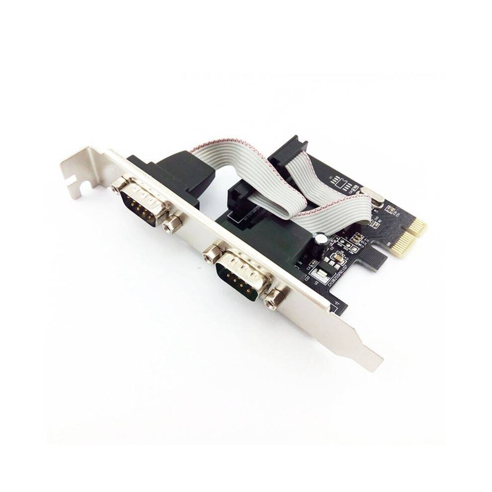 Universal PCIE Serial Port Card 9-Pin Card RS232 Adapter Card PCIECOM Port Expansion Card WCH382L