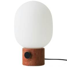 Audo Copenhagen Jwda Bordlampe Etl Red Travertine - Bordlamper - 71218-001080