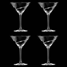 New Pen Cocktailglas med Swarovski krystaller - 4 stk.