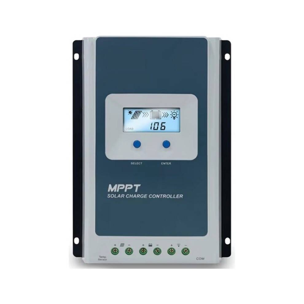 MPPT Solar Charge Controller (Model 1210AN) - Automatic Regulator for Lead-Acid and Lithium Batteries