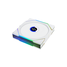 Lian Li UNI FAN TL Trådlös LCD, Vit - 120