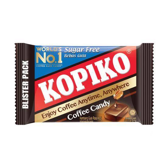 Kopico Sockerfri Kaffesmaksatt Godis, Blister 32g / Storpack (100 stycken)