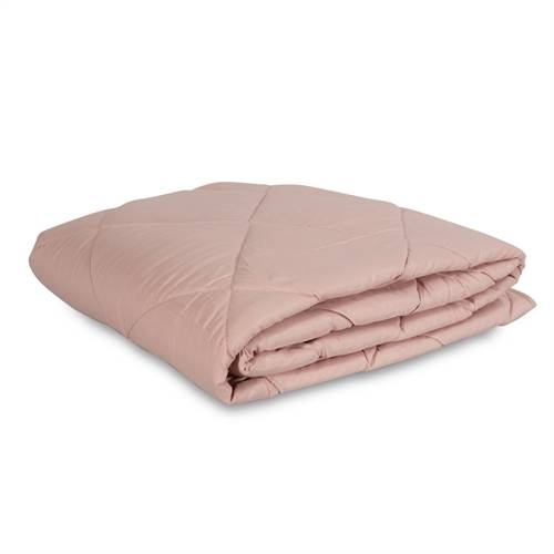 Vaddtäcke - Dammrosa - Fiberdyna av fibervadd - Quiltad filt - IN Style sommardyne