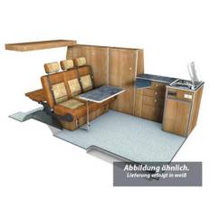 Garderobe og tøjskab TravelStyle T6 / T5 lang akselafstand