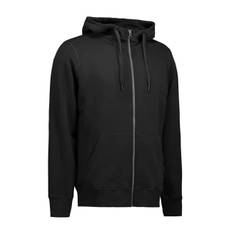 ID Core full zip hoodie, sort, model 0638 2XL