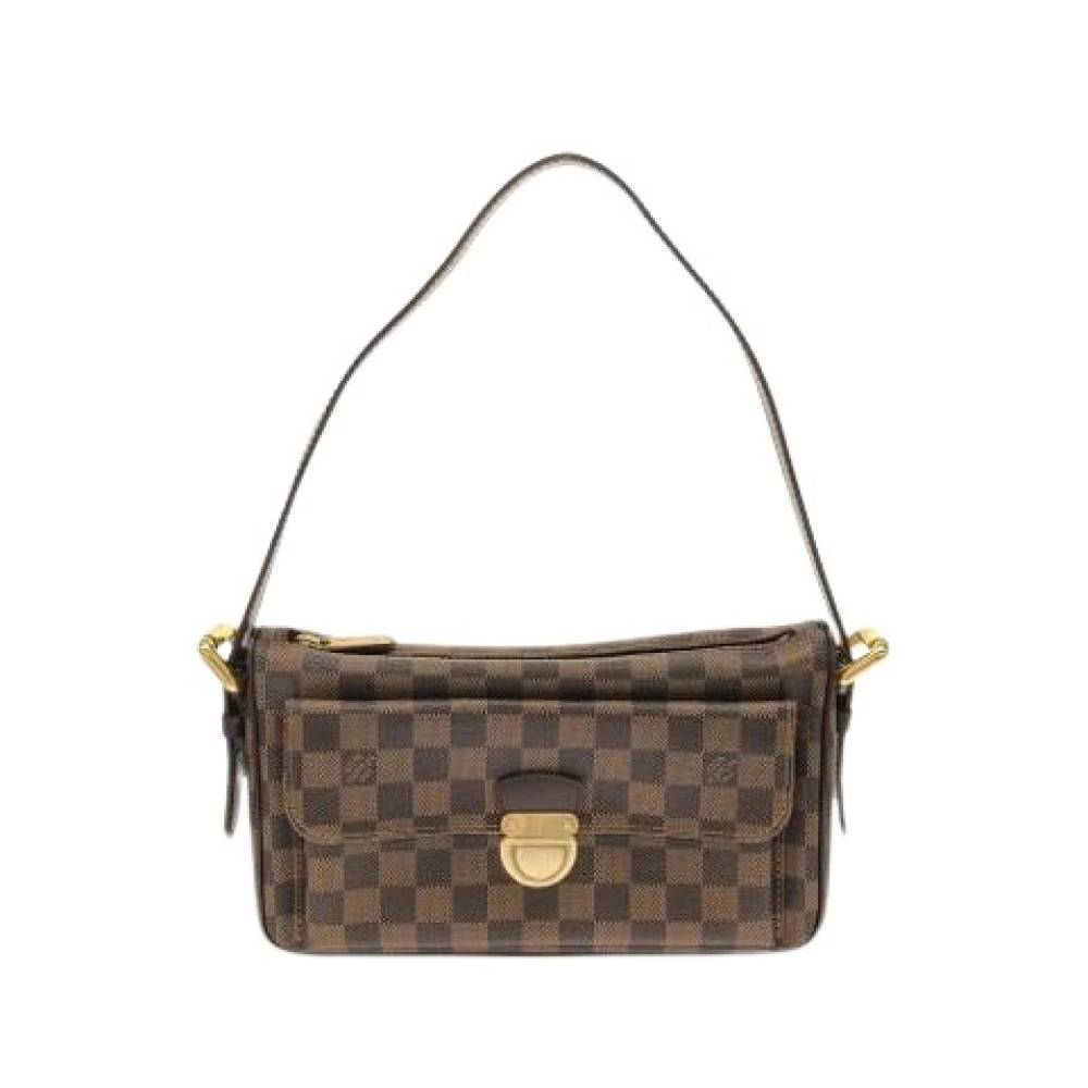 Louis Vuitton Vintage Pre-owned Vintage Skuldertaske - Vintage - Dame - Brun - ONE SIZE - Uld